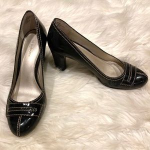 Black Liz Claiborne Heels Size 8